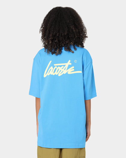 Lacoste L!ve Twist Essential Pocket T-Shirt Ibiza Blue