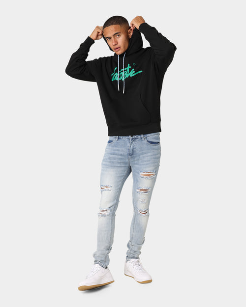 Lacoste L!ve Twist Essential Signature Hoodie Black