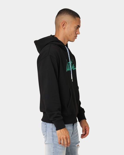 Lacoste L!ve Twist Essential Signature Hoodie Black