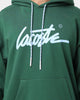 Lacoste L!ve Twisted Essential Hoodie Green