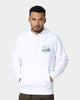 Lacoste Lifestyle Croc Logo Hoodie White