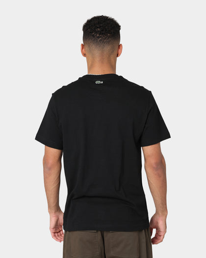 Lacoste Lifestyle Croc Logo T-Shirt Black