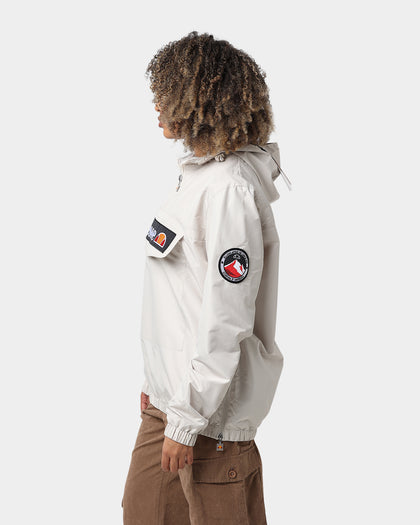 Ellesse Mont Quarter Zip Windbreaker Beige