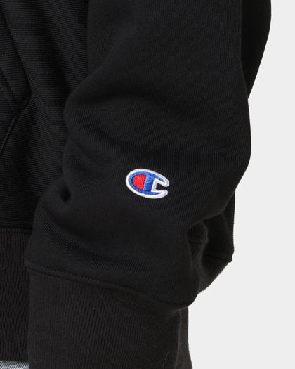 Champion Heritage Butterfly Embroidery Hoodie Black