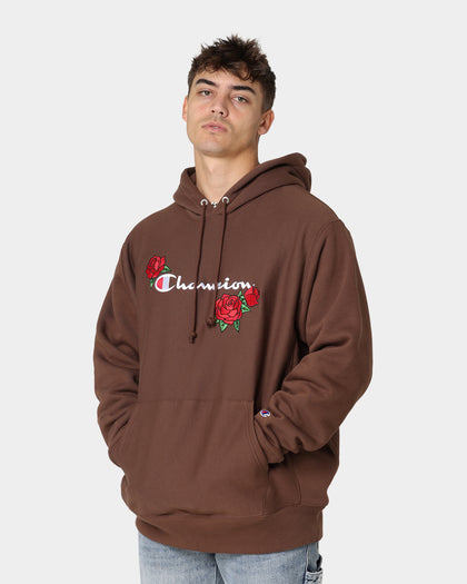 Champion Reverse Weave Roses Embroidery Hoodie Coco Loco Culture