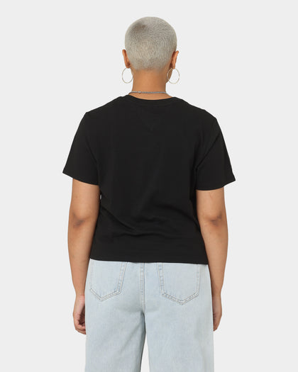 Tommy Jeans Women's TJW Classic Logo 1 Short Sleeve T-Shirt Black