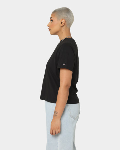 Tommy Jeans Women's TJW Classic Logo 1 Short Sleeve T-Shirt Black