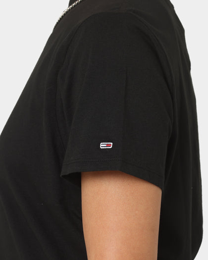 Tommy Jeans Women's TJW Classic Logo 1 Short Sleeve T-Shirt Black