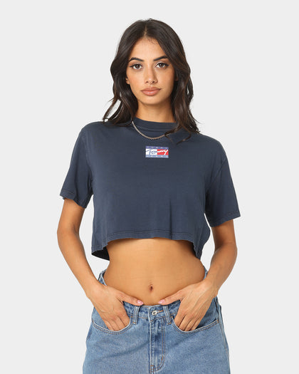 Tommy Jeans Women's Super Crop Top Twilight Navy
