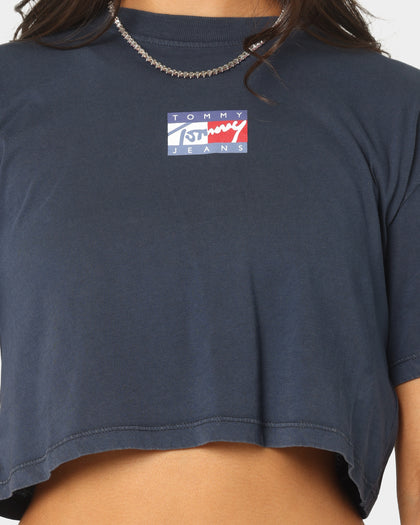 Tommy Jeans Women's Super Crop Top Twilight Navy