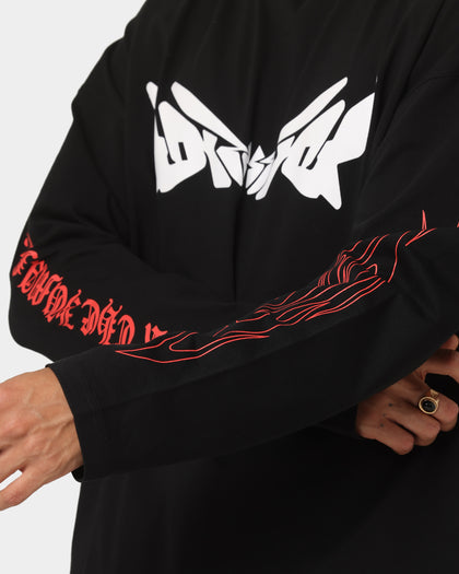 Loiter Cyber Long Sleeve T-Shirt Black