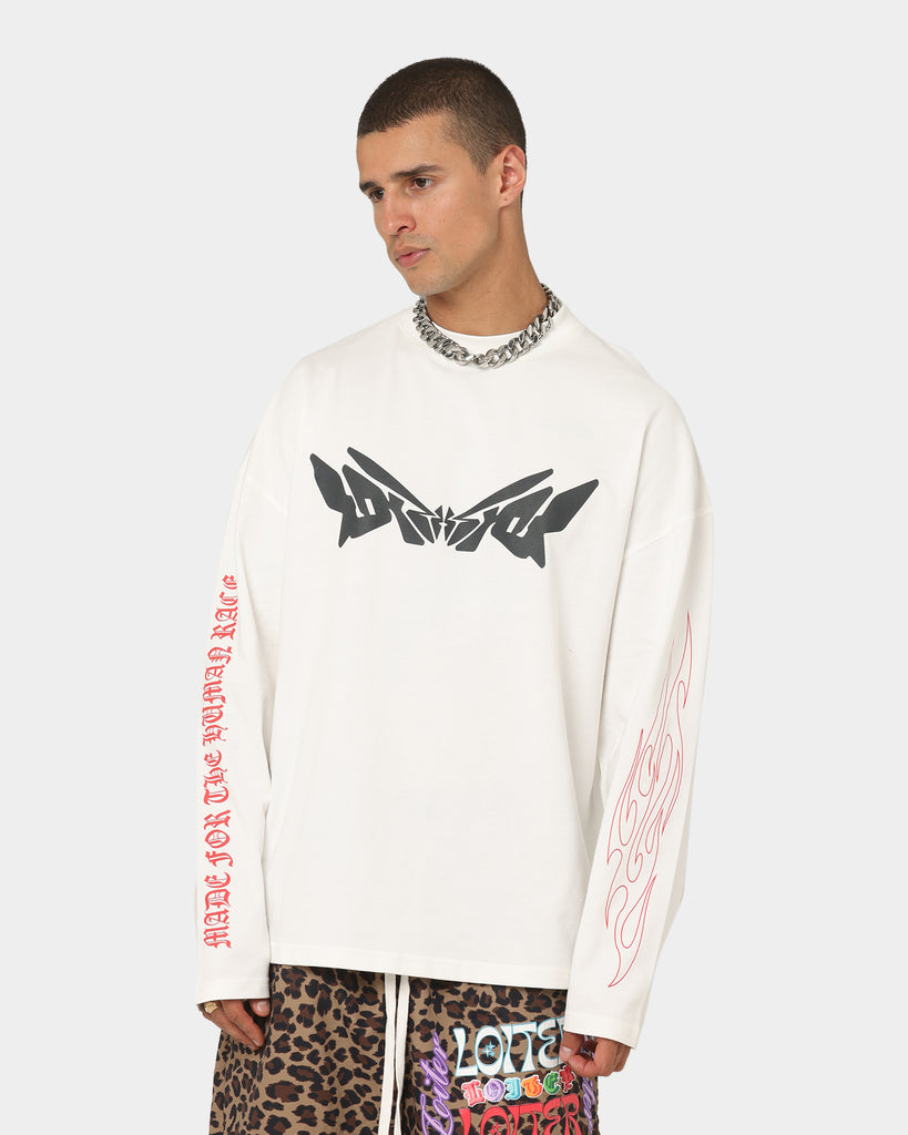 Loiter Cyber Long Sleeve T-Shirt Off White | Culture Kings US