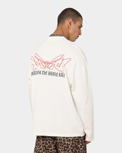 Loiter Cyber Long Sleeve T-Shirt Off White