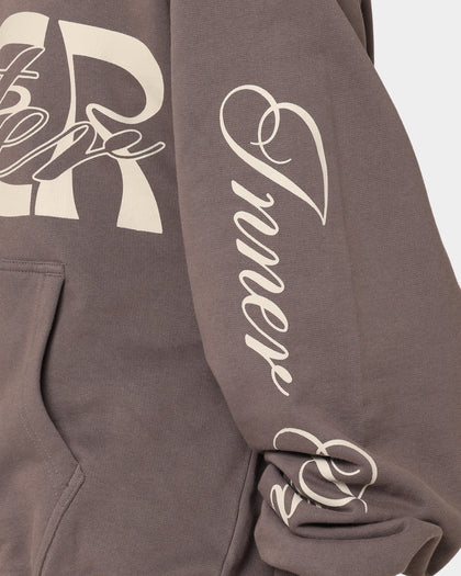 Loiter Inner Peace Hoodie Charcoal