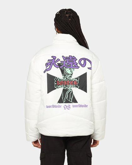 Loiter Eternal Puffer Jacket Off White