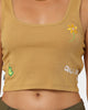 OBEY Women's Trise Tank Almond Multi-coloured