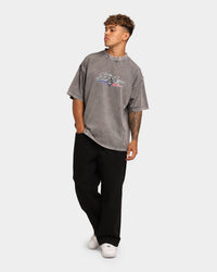 Loiter Forbidden Washed T-Shirt Vintage Black