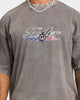 Loiter Forbidden Washed T-Shirt Vintage Black