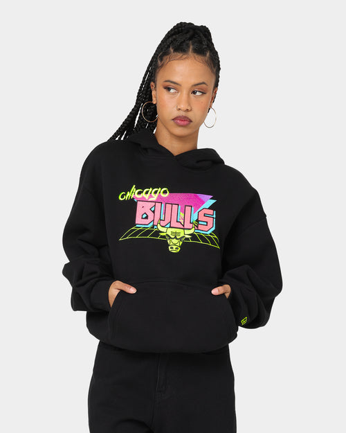 New Era Chicago Bulls Retro Arcade Hoodie Black
