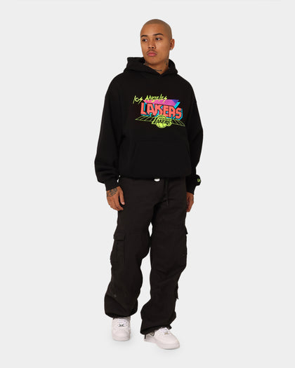 New Era Los Angeles Lakers Retro Arcade Hoodie Black