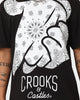 Crooks & Castles Air Gun Paisley Short Sleeve T-Shirt Black