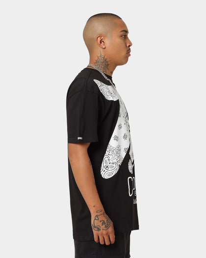 Crooks & Castles Air Gun Paisley Short Sleeve T-Shirt Black