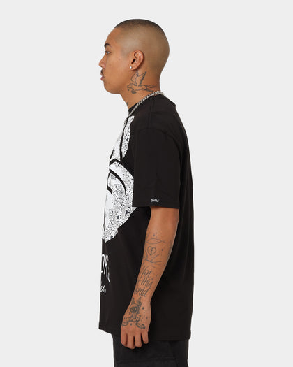 Crooks & Castles Air Gun Paisley Short Sleeve T-Shirt Black