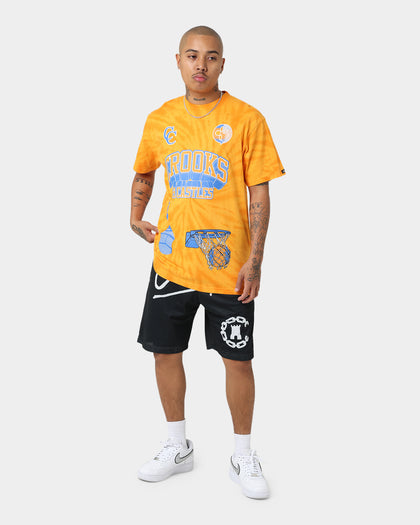 Crooks & Castles New York Tie Dye T-Shirt Orange