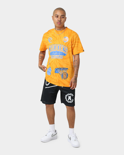 Crooks & Castles New York Tie Dye T-Shirt Orange
