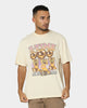Mitchell & Ness Los Angeles Lakers 3-Peat Champs T-Shirt Khaki