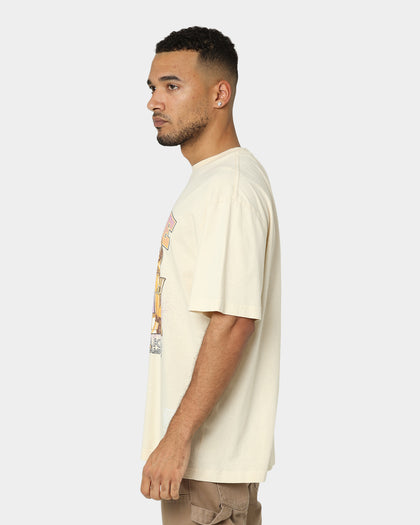 Mitchell & Ness Los Angeles Lakers 3-Peat Champs T-Shirt Khaki