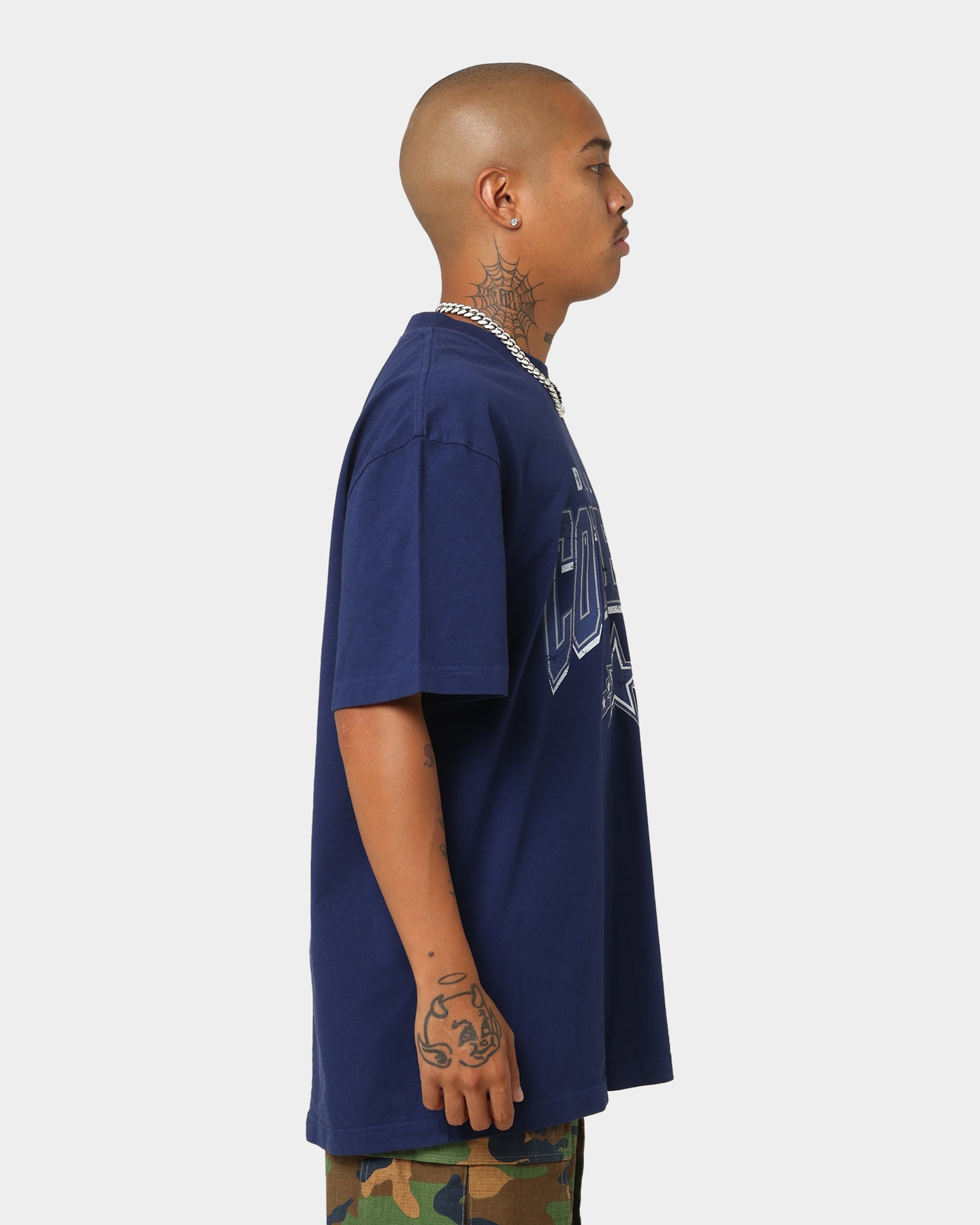 Mitchell & Ness Dallas Cowboys Arch Vintage T-Shirt Faded Navy