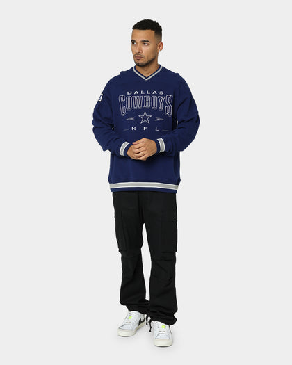 Mitchell & Ness Dallas Cowboys Division Crewneck Faded Navy