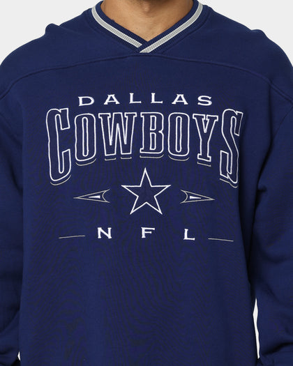Mitchell & Ness Dallas Cowboys Division Crewneck Faded Navy