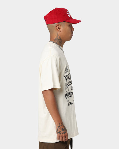 Mitchell & Ness Chicago Bulls Doodle T-Shirt Faded Stone