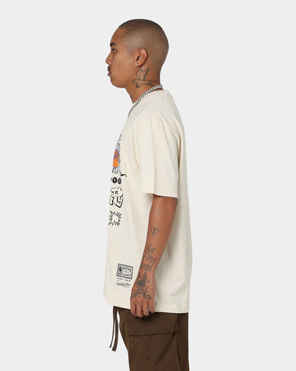 Mitchell & Ness New York Knicks Doodle T-Shirt Faded Stone