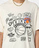 Mitchell & Ness New York Knicks Doodle T-Shirt Faded Stone