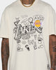 Mitchell & Ness Los Angeles Lakers Doodle T-Shirt Faded Stone