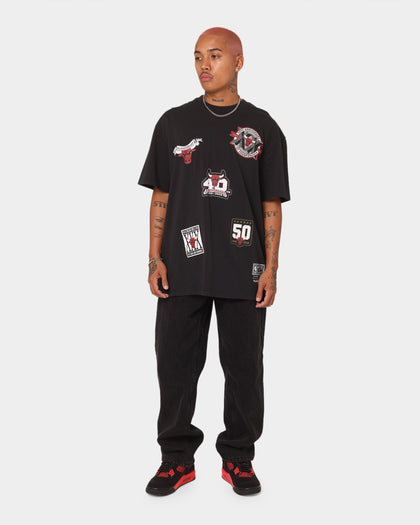 Mitchell & Ness Chicago Bulls Flight T-Shirt Black
