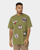 Mitchell & Ness Chicago Bulls Flight T-Shirt Faded Olive