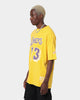 Mitchell & Ness Los Angeles Lakers Dennis Rodman #34 N&N Oversized T-Shirt Faded Yellow