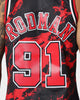 Mitchell & Ness Chicago Bulls Dennis Rodman #91 '95-'96 Marble Swingman Jersey Red