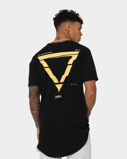 Nena and Pasadena Alienated Cape T-Shirt Jet Black