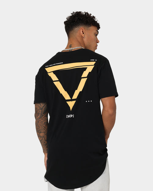 Nena and Pasadena Alienated Cape T-Shirt Jet Black