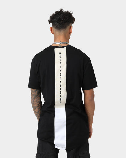 Nena and Pasadena Heartache Cape Back T-Shirt Jet Black