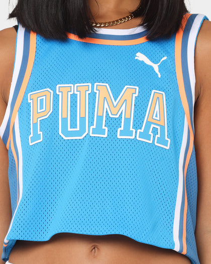 Puma Women's Ballin' Crop Jersey Ocean Drive