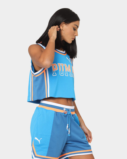 Puma Women's Ballin' Crop Jersey Ocean Drive