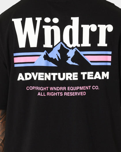 WNDRR Off Grid Custom Fit T-Shirt Black