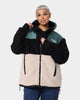 WNDRR Wid It Sherpa Jacket Black