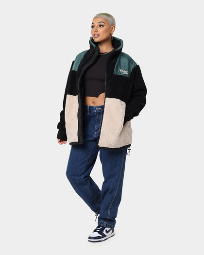 WNDRR Wid It Sherpa Jacket Black
